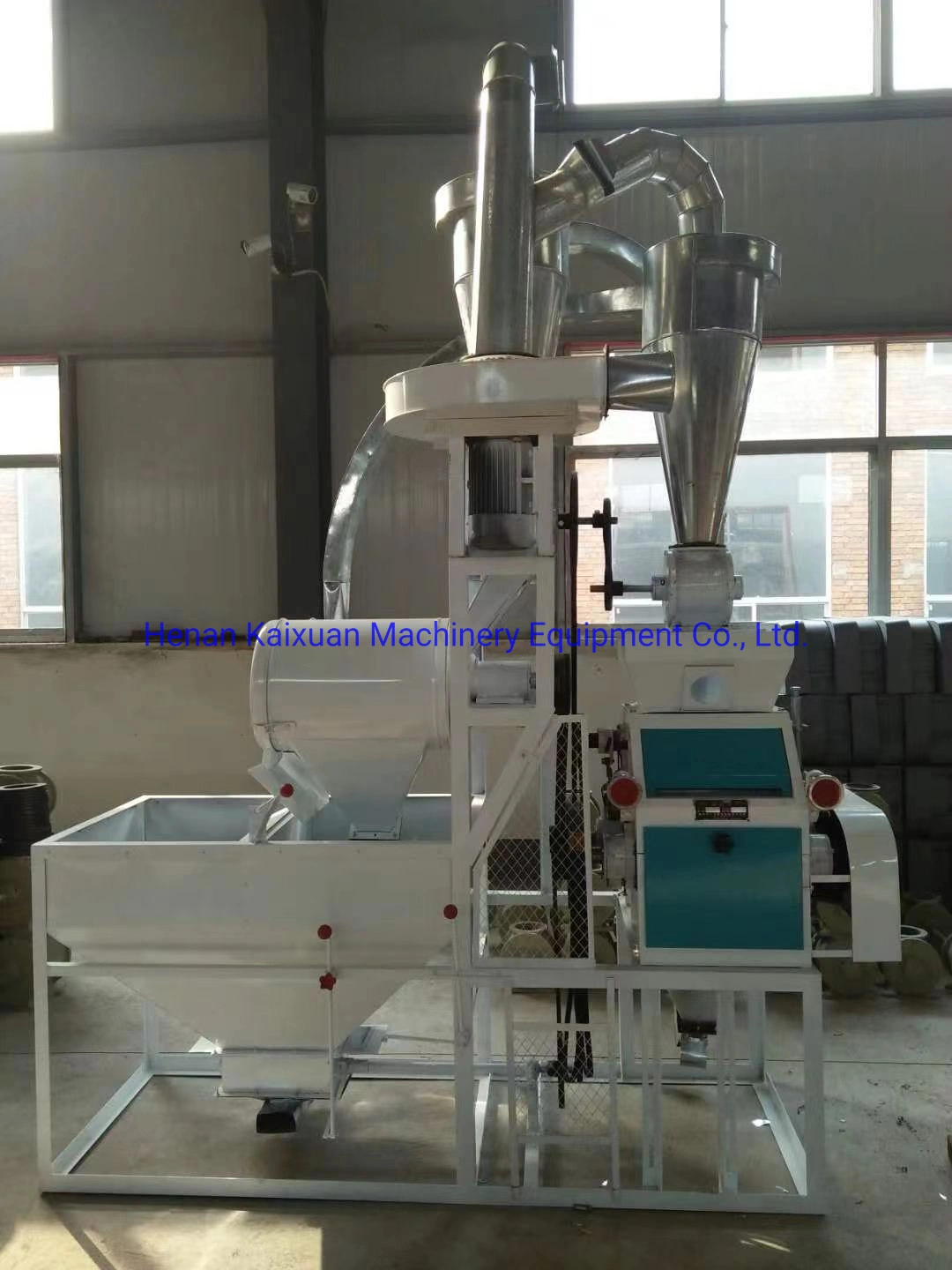 Small Factories Use Wheat Mills and Corn Mills