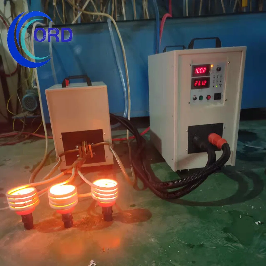 A China produz Intellgent Super Áudio Freqüência Inudciton IGBT equipamentos de aquecimento de revenimento de várias indústrias de aço inoxidável (SF-60KW)