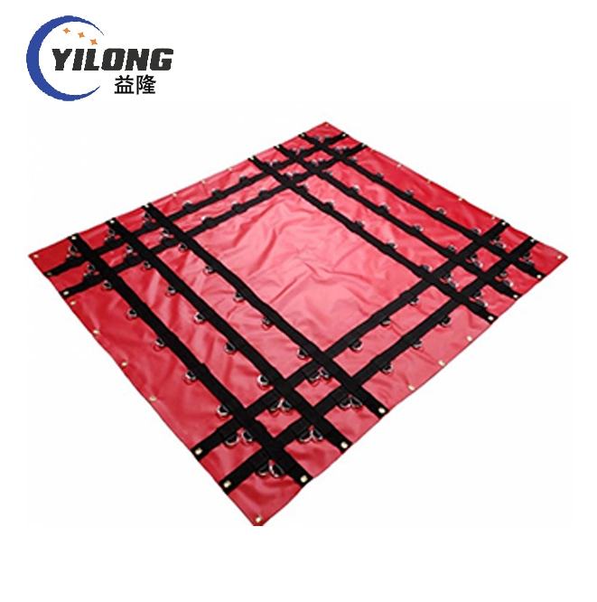 Fish Farming Ground Cover Waterproof Tarpaulin Production Line Flatbed Tarp Lumber