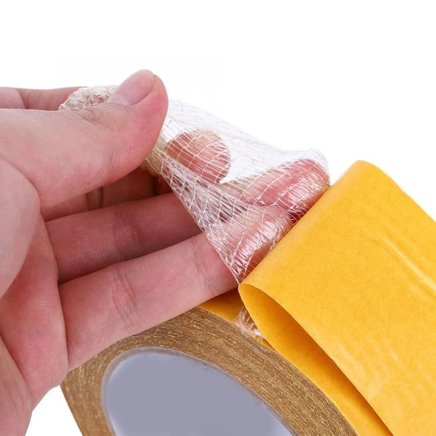 Double Sided Adhesive Fiberglass Filament Tape for Strip Sealing