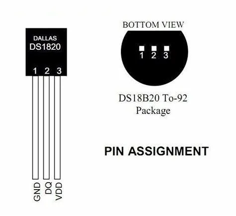 3.5 телефонной розетке 1m водонепроницаемый DS18b20, датчик температуры