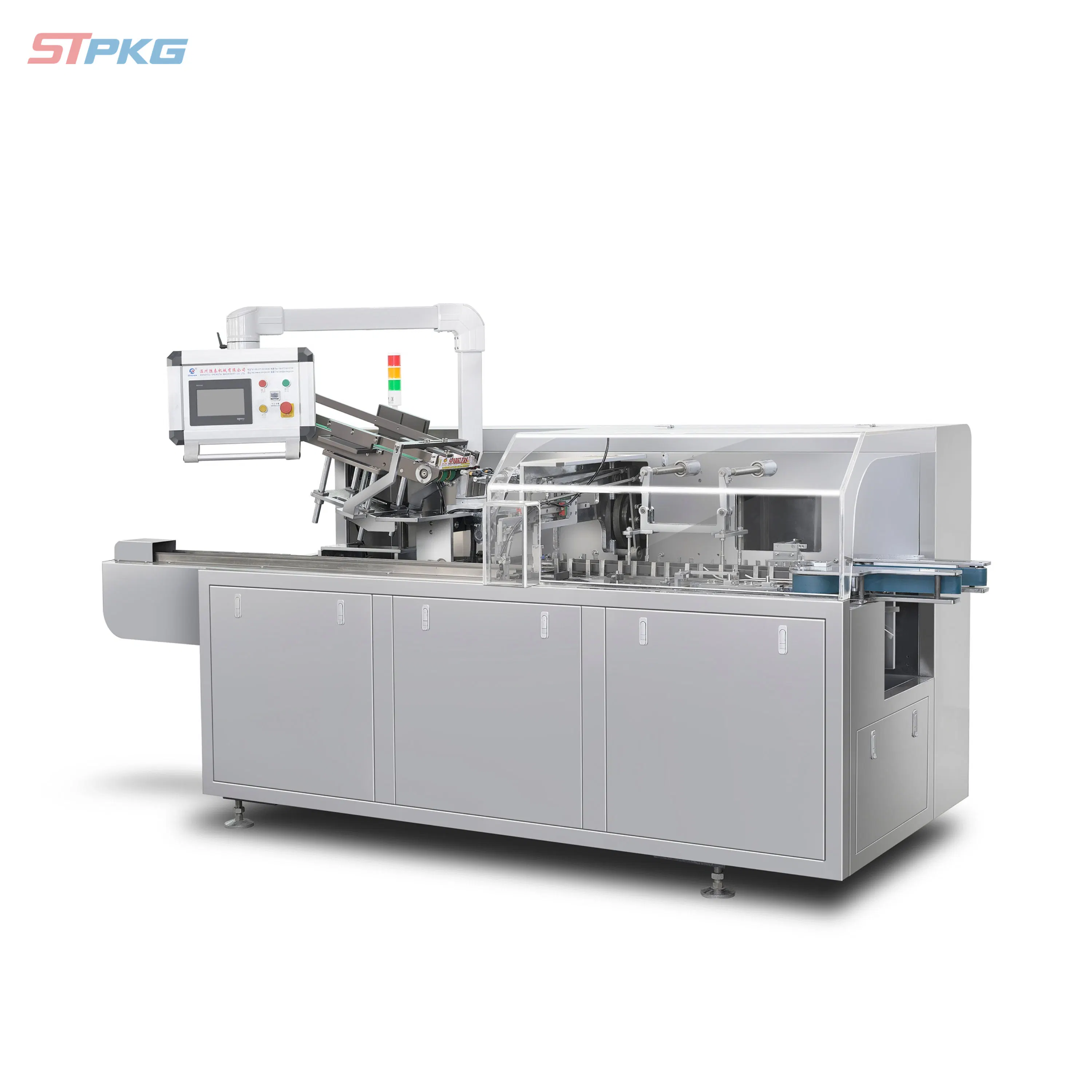 Hot Selling Table Tennis Boxing Machine Fully Automatic Pizza Food Carton Packaging Machine