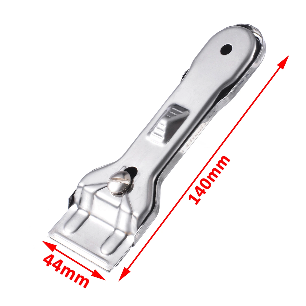 Ceramic Hob Scraper Cleaning Scraper Stainless Steel Razor Scraper with 3 Hole 43X22mm Blades