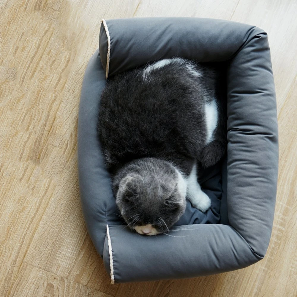 Washable Rectangle Pet Dog Cat Sofa Cushion Sleeping Bed