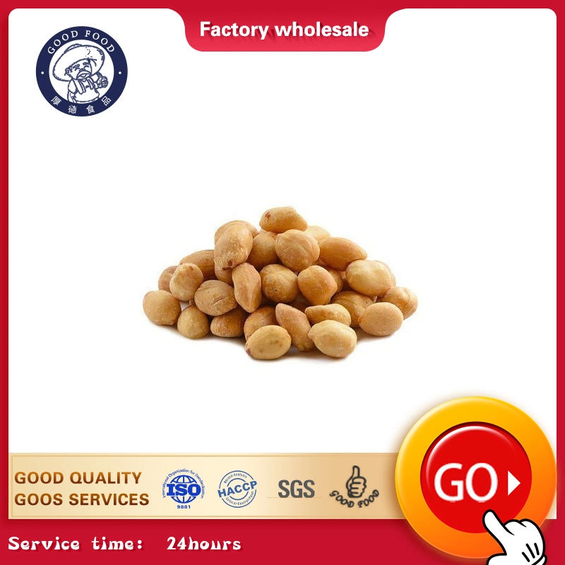 Customized Blanched Round Shape Peanuts Kernels Bulk Skin Peanut Kernels