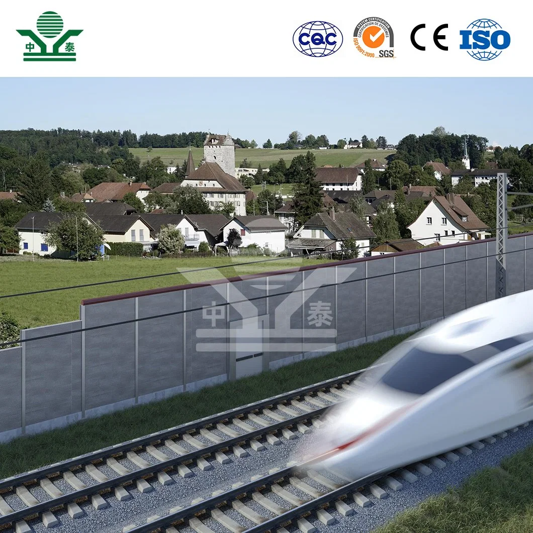 Zhongtai Road Fence China Suppliers Sound Barriers for Cubicles Glass Acrylic Material High-Speed Trains Noise Barrier