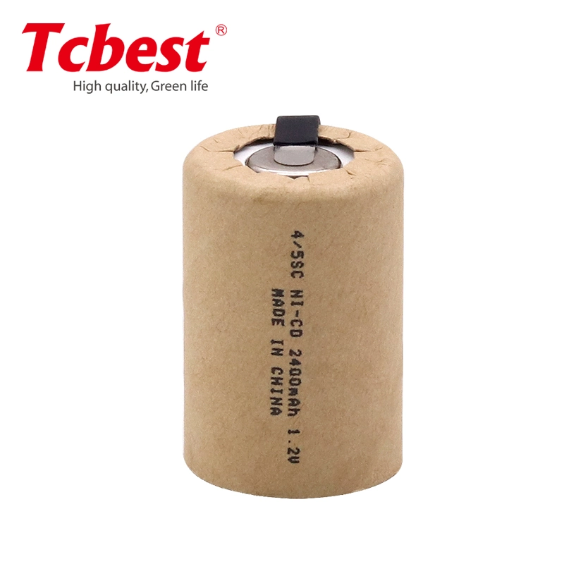 OEM Accepted Ni-CD 1.2V 2400mAh 4/5sc Rechargeable Battery for Cordless Drill