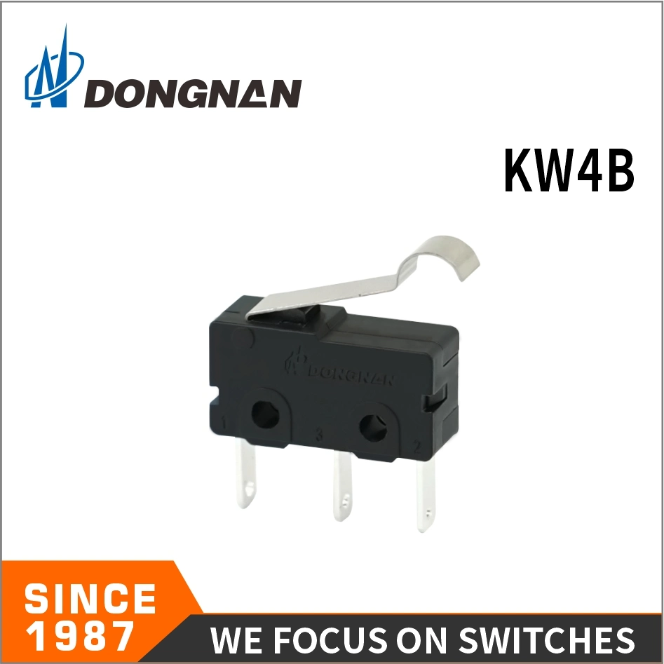 Appliance Micro Switch Kw4b China Factory Electrical Push Button Limit Switch