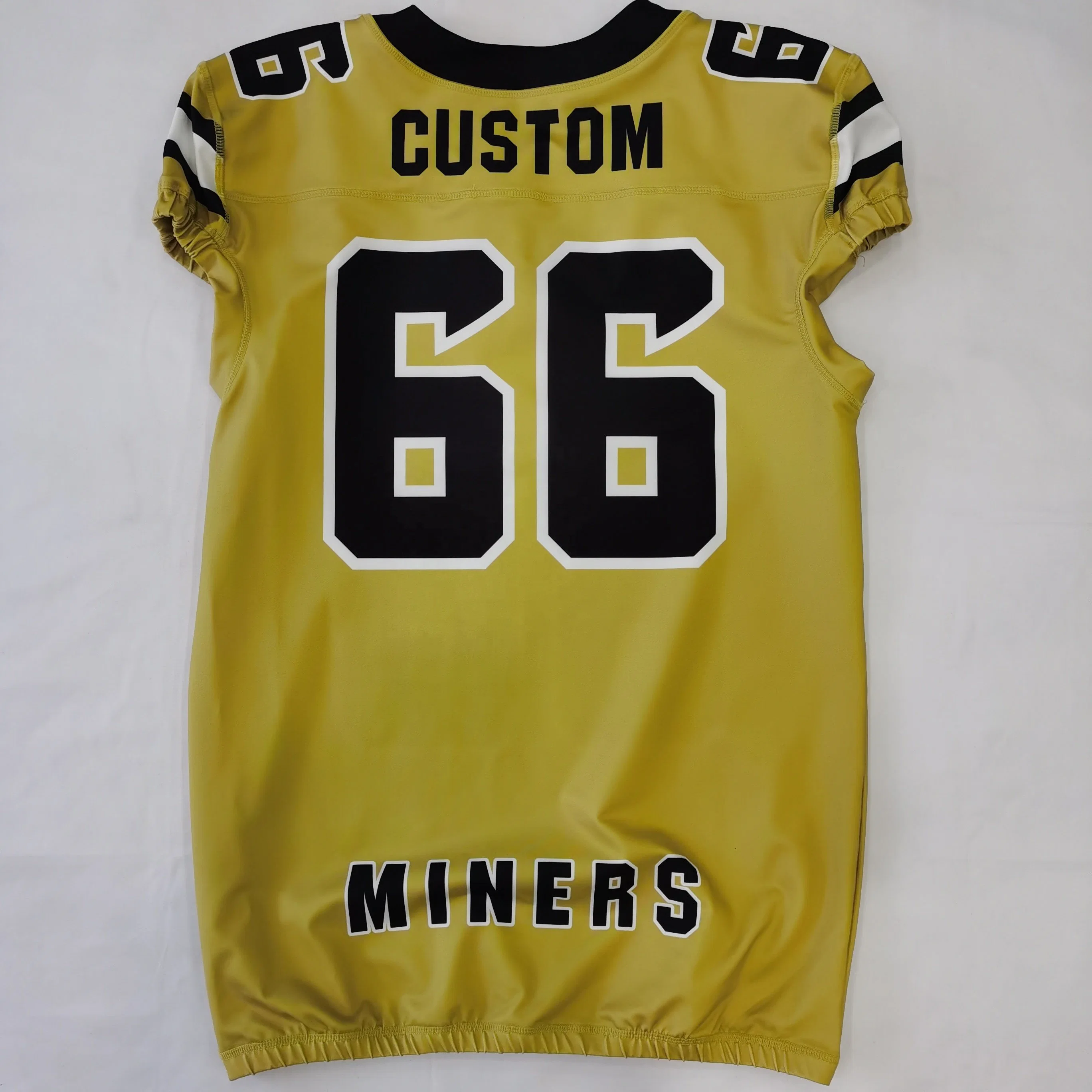 Dry Fit Sport Fitness Diseño personalizado Logo Sublimation impresión Jerseys Ropa de fútbol americano