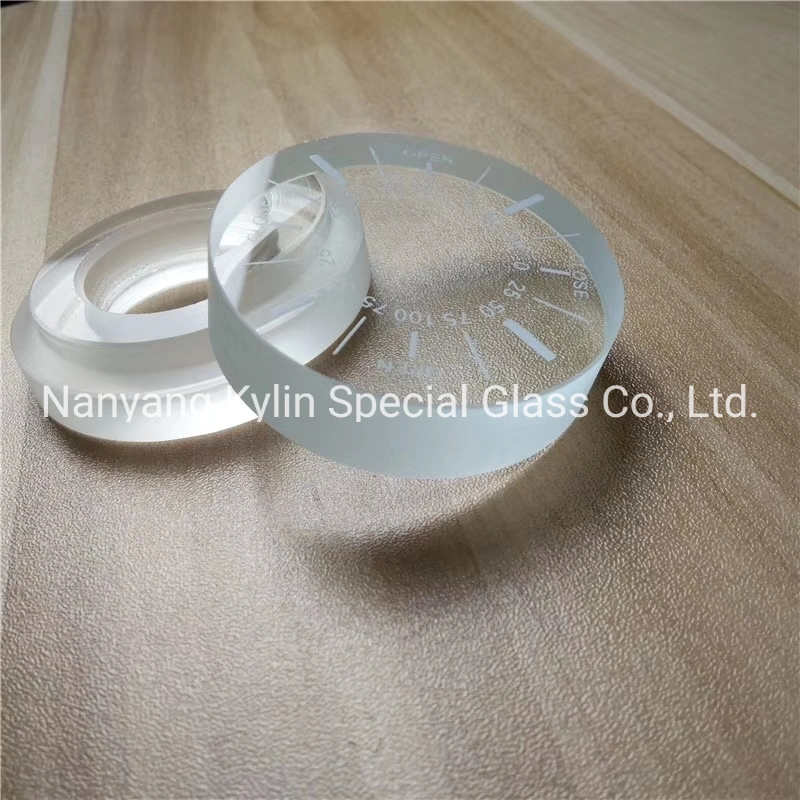 Boiler Reflex Level Gauge Glass/Borosilicate Circular Round Gauge Glass