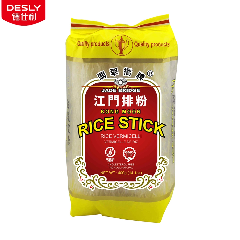 precio de fábrica de secado instantáneo Vermicelli 100 g 400 g de Jade mayorista mayorista Dongguan Puente vermicelli de arroz