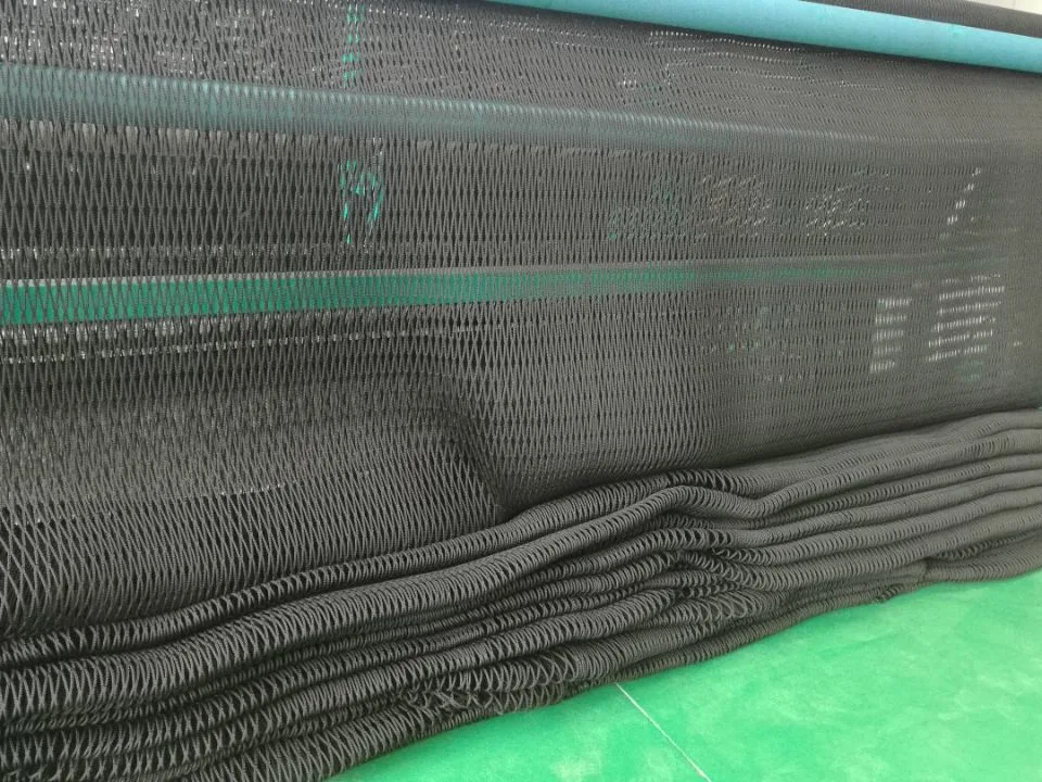 Black PP Braided Cargo Net with 50mm Mesh