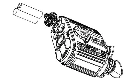 Lente de 50 mm 640*512 Infrarrojos Detector de Thermal imaging Telescope