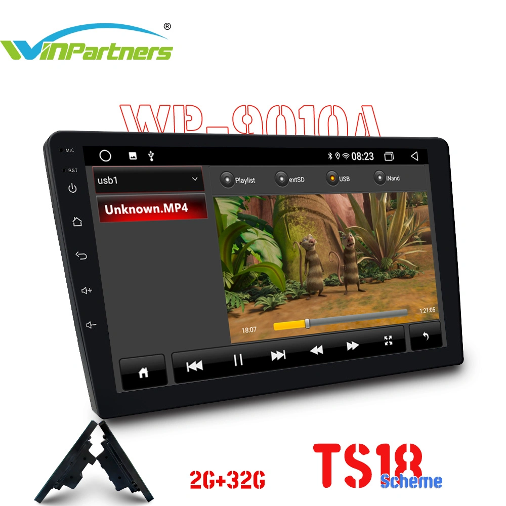 2g+32g 9-Inch Vehicular General-Purpose Machine Bluetooth Car Stereo MP5 Player Android Wp9010A