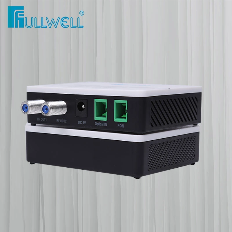 Fullwell FTTH Wdm CATV Fiber RF Transmitter and 433MHz Optic Receiver
