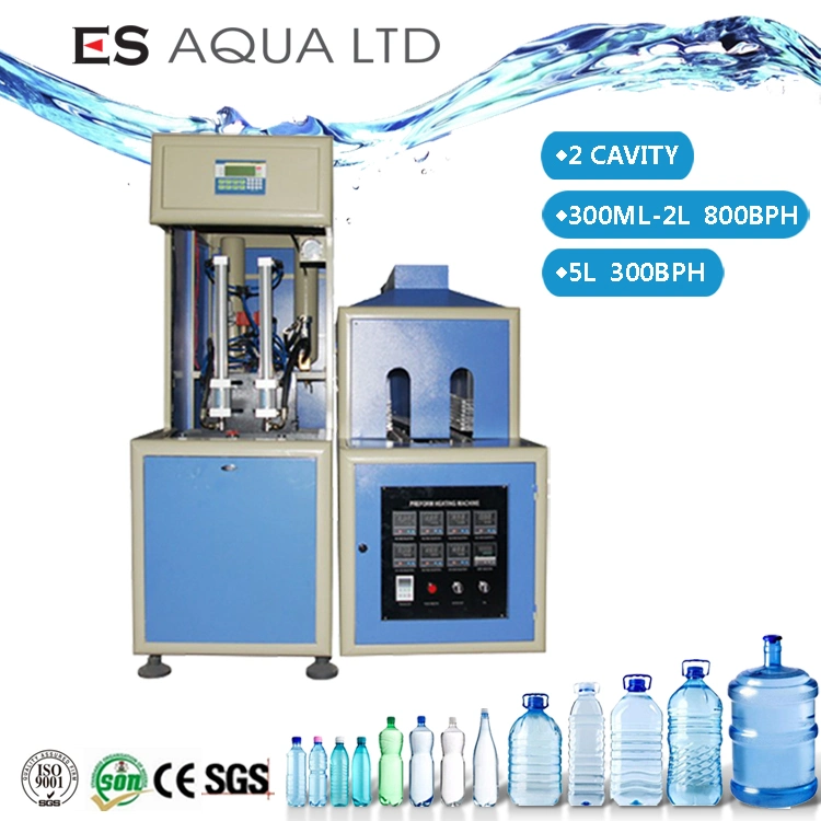 Semi-Automatic Water Bottle Molding Machine for Pet Bottle of 5 Gallon 18.9L 19L 20liter