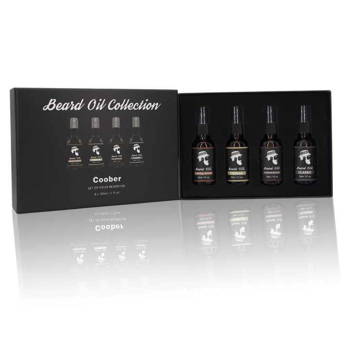 Caliente vende aceite de panal y bálsamo orgánico de buena calidad Kit de arreglo personal para hombre