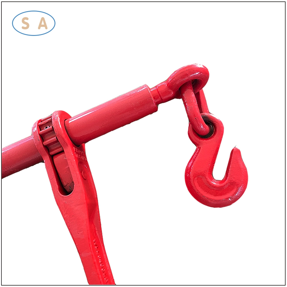 OEM Forged Carbon Steel Ratchet Type Load Binder of Chain Fastener