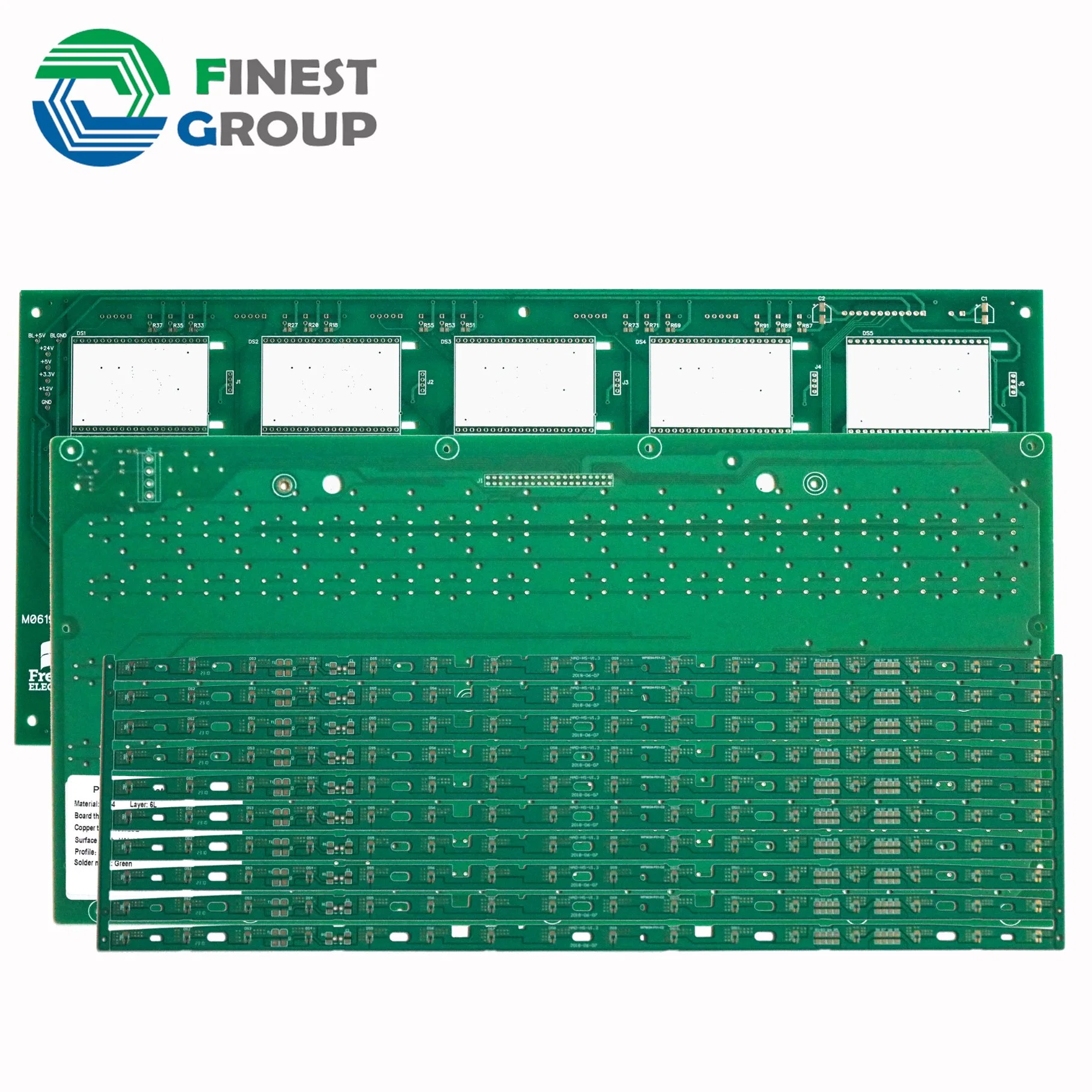 لوحة الدوائر المطبوعة 1000W 2sc5200 2SA1943 مضخم صوت صغير HDI شركة تصنيع لوحة PCB