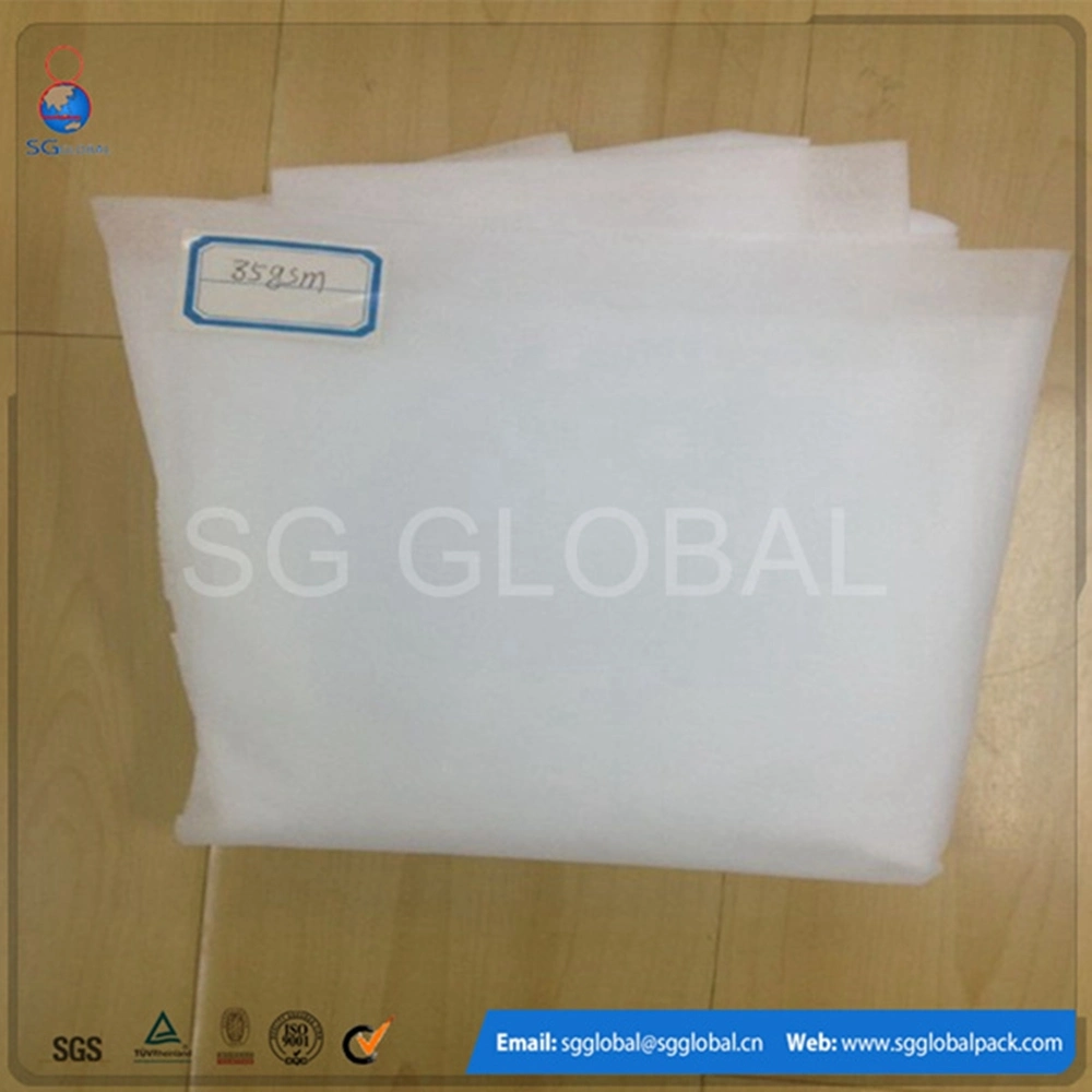 White 35GSM PP Non Woven Fabric for Upholstery