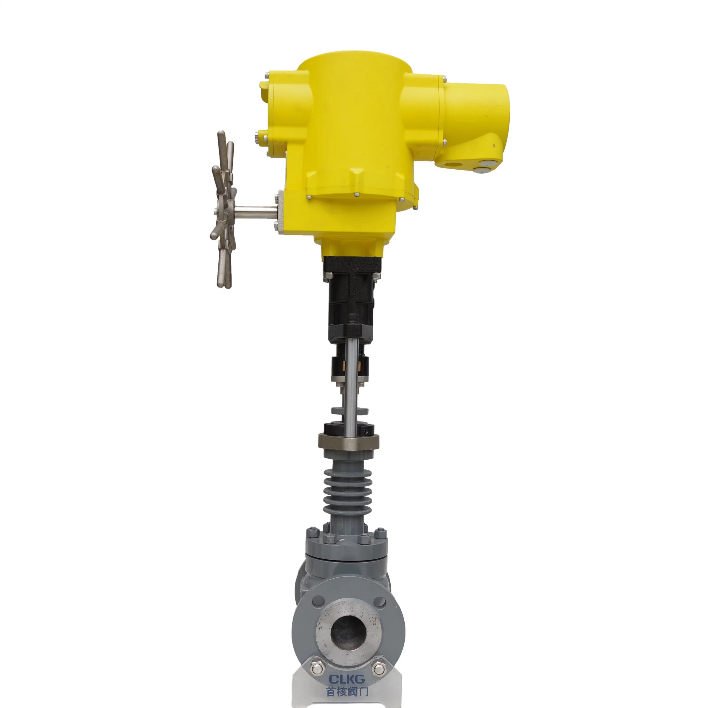 Electric Steam High Temperature Gas Regulating Valve Control Valve with Light Weight