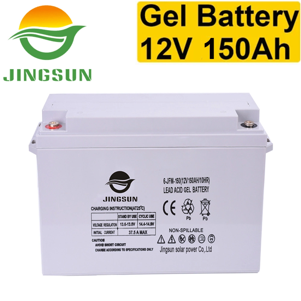 OEM Acceptable Deep Cycle &amp; Rechargeable High Efficiency Power System Solar Gel Battery