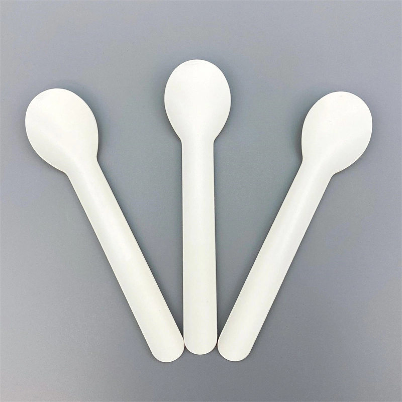 Hot Selling 160mm Water Based Paper Cutlery Set Disposable Biodegradable Utensils Cutlery