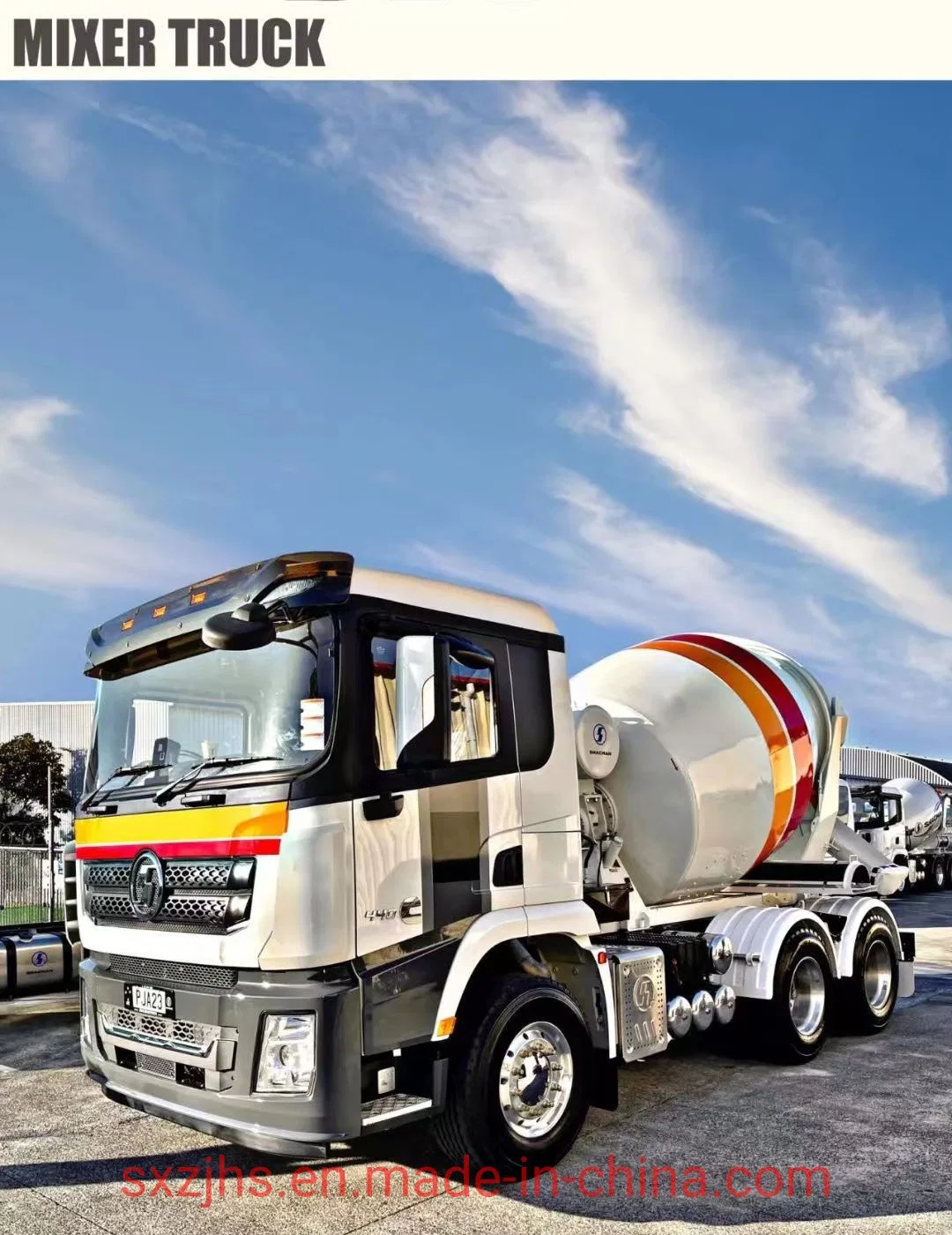 Hot Selling Shacman Concrete Machinery Cement Diesel Concrete Drum Mixer for Sale