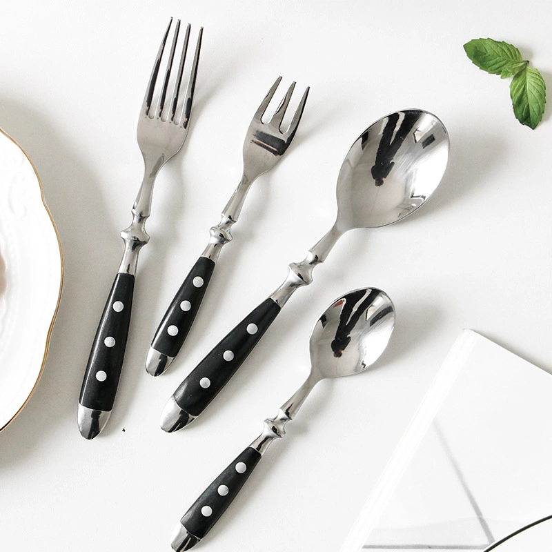 Stainless Steel Cutlery Including Fork Spoon Knife Tableware Mirror Polished Dishwasher Cutlery