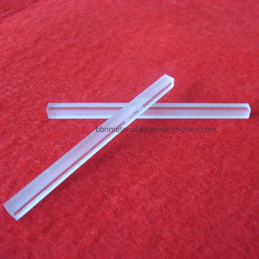 99.99% Clear Alumina Ceramic Bar Good Transparency Optical Sapphire Glass Rod Can Withstand High Temperature