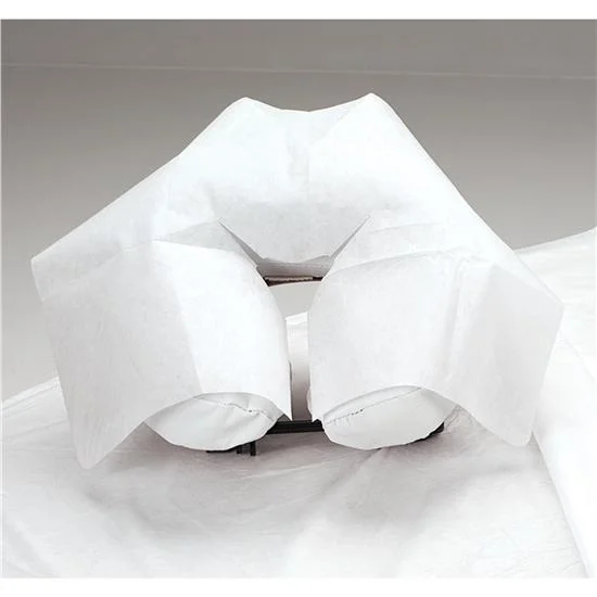 غطاء مسند الوجه القابل للاستخدام مرة واحدة، علبة وسادة ذات عنق قابل للاستخدام مرة واحدة للوجه الغطاء