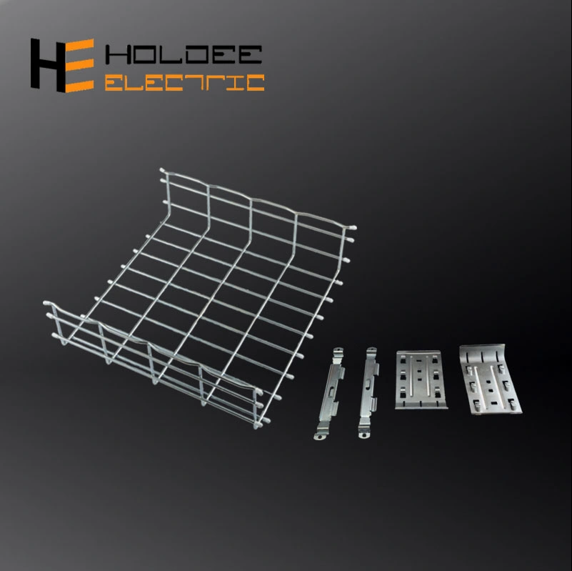 Plain Mild Steel Wire Mesh Cable Tray with 50 X 100 Pitches