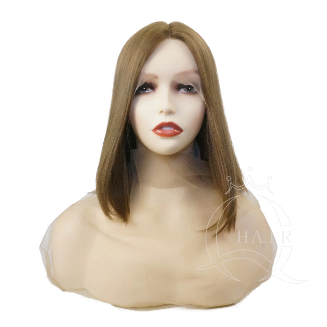 Mayorista de alta calidad de pelo humano Wig encaje invisible Wig personalizado Wig