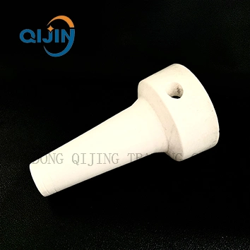 Crush and Impact Resistant Alumina Ceramic Lining Cone Pipe for Papermaking Equipment