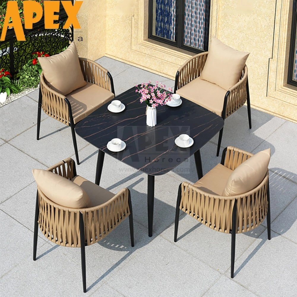 Garden Patio Table Chair Combination Rattan Outdoor Furniture Set