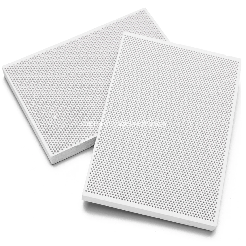 162X62X13mm Ceramic Chip Infrared Honeycomb Ceramic Burner Plate Infrared Heating Plate 170mm Honeycomb Ceramic Board