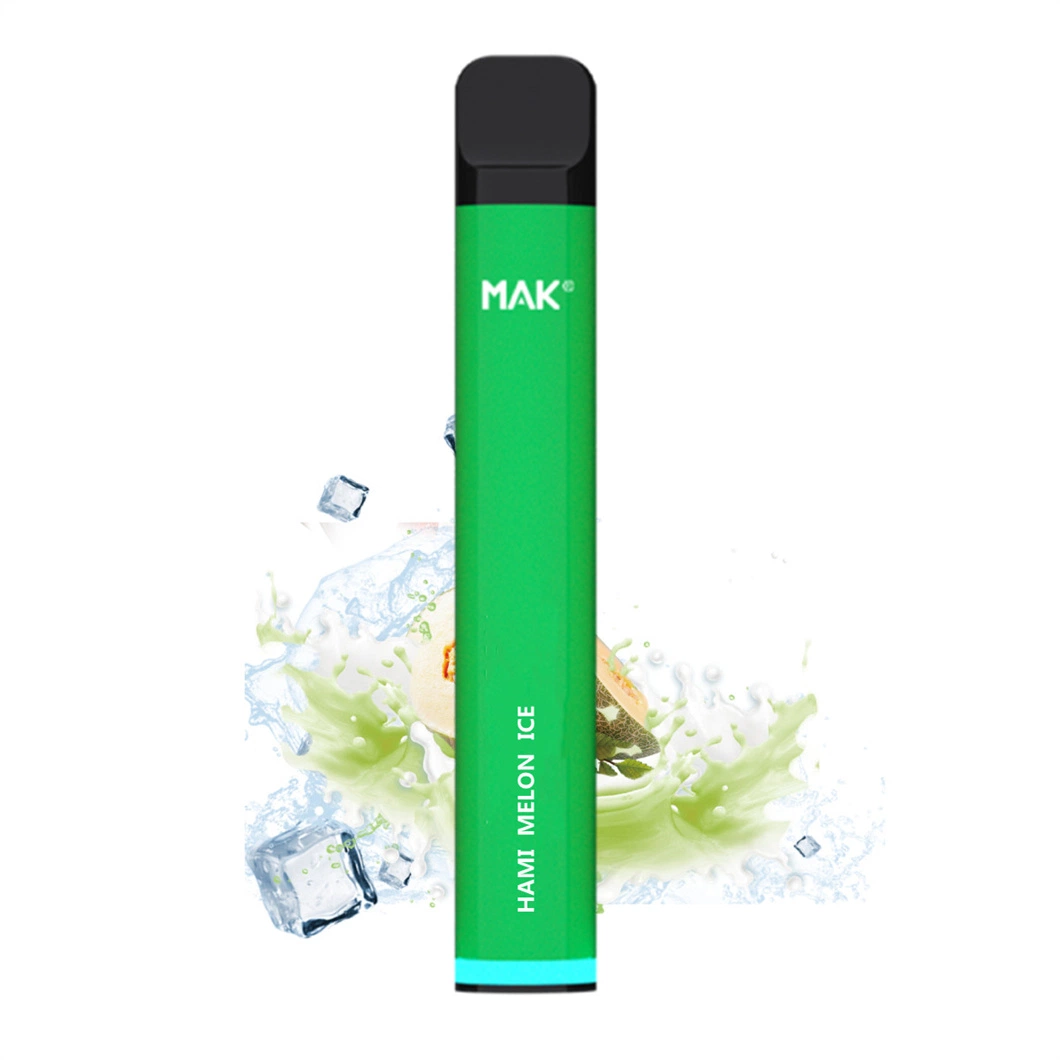 Venda por preço de fábrica Mak Lux 1500 Puff Caneta Vape descartáveis