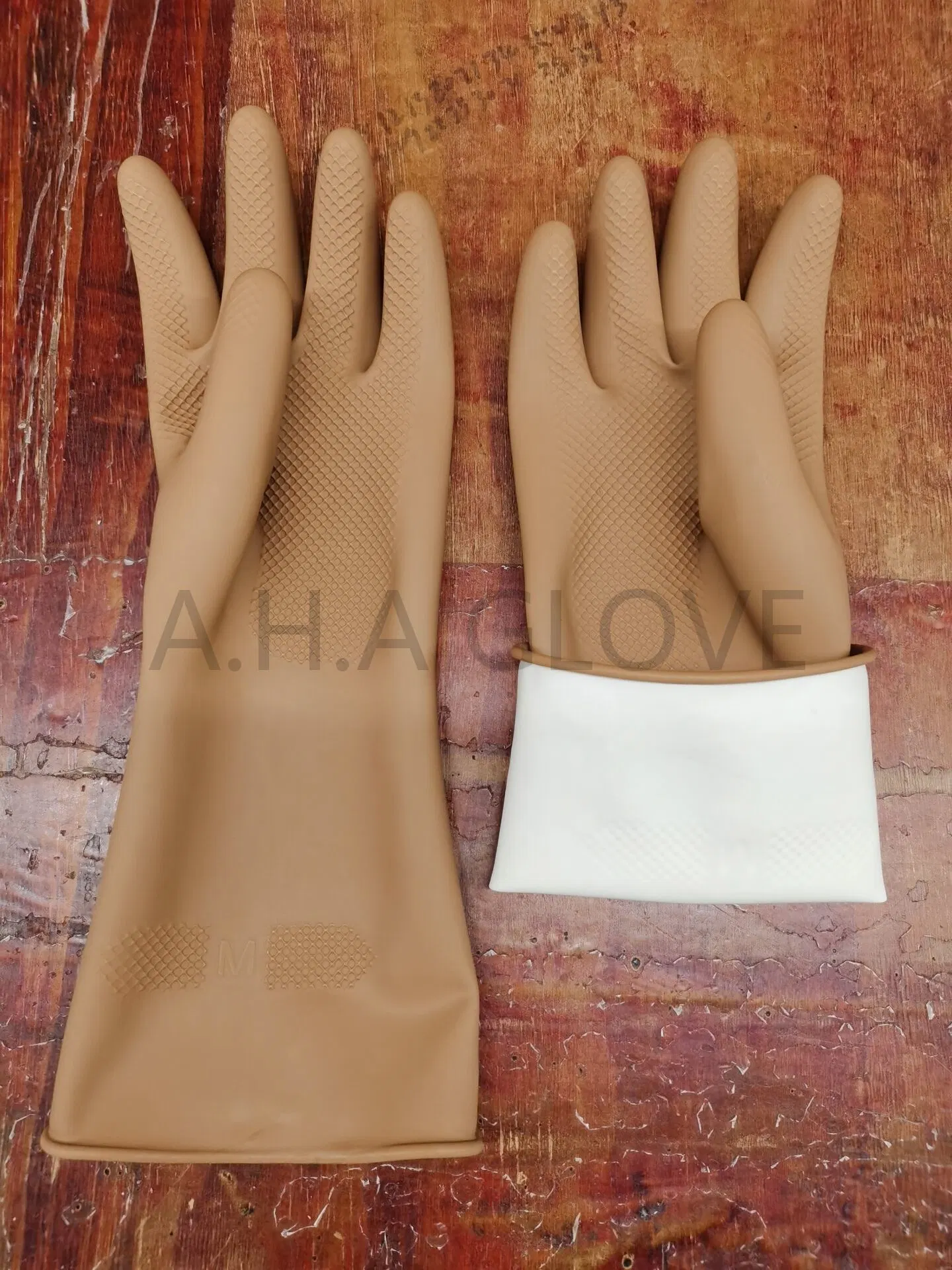 Korea Fashion Household Glove Dish-Washing Cleaning Latex Cleaning Gloves