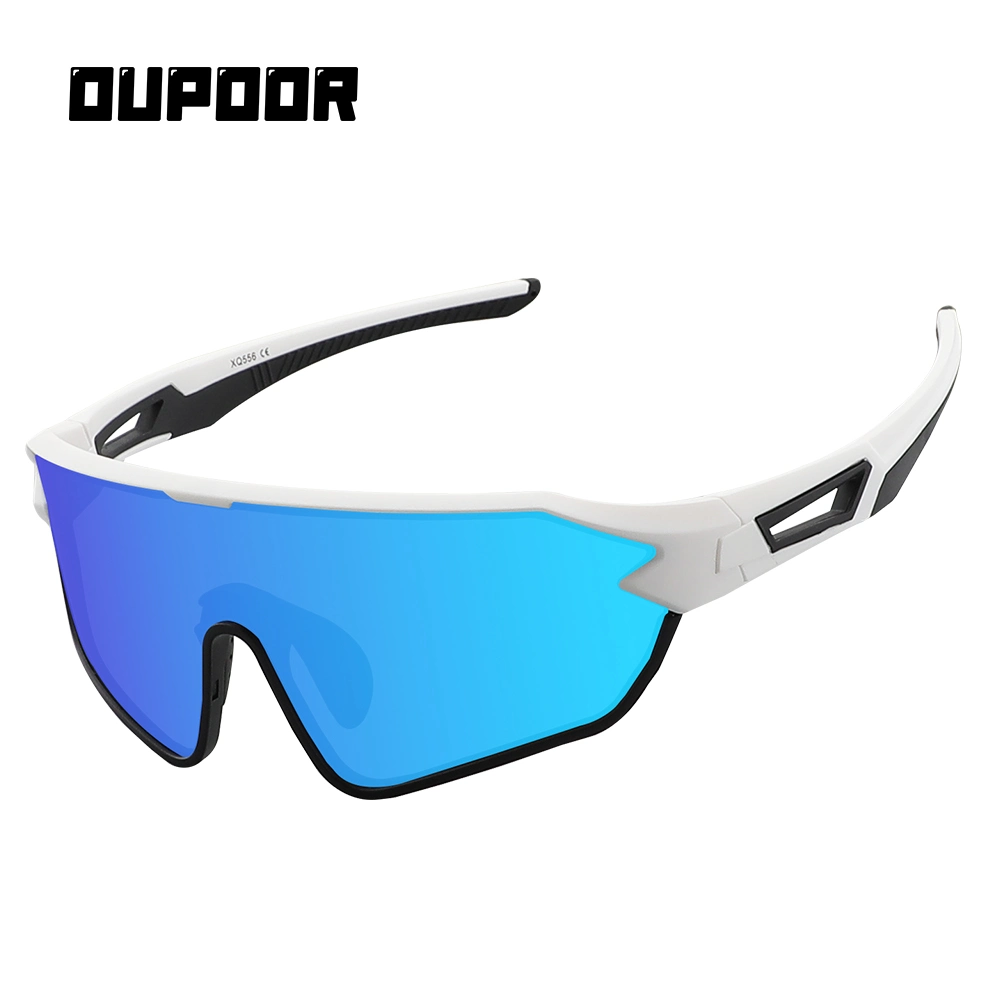 Big Frame Tr90 UV400 Polarized Sports Sunglasses Set