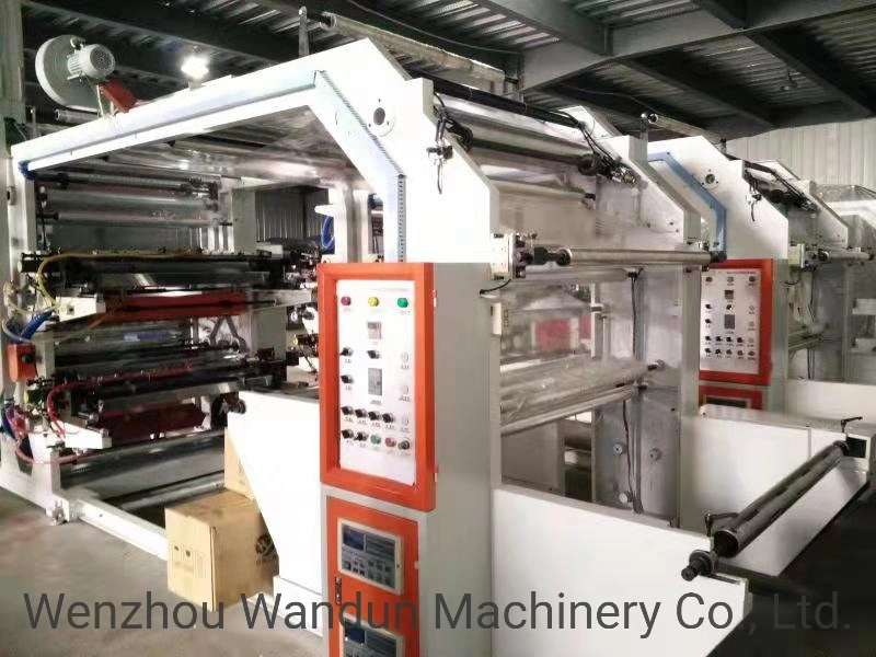 4 Farben High Speed Flexo Druckmaschine