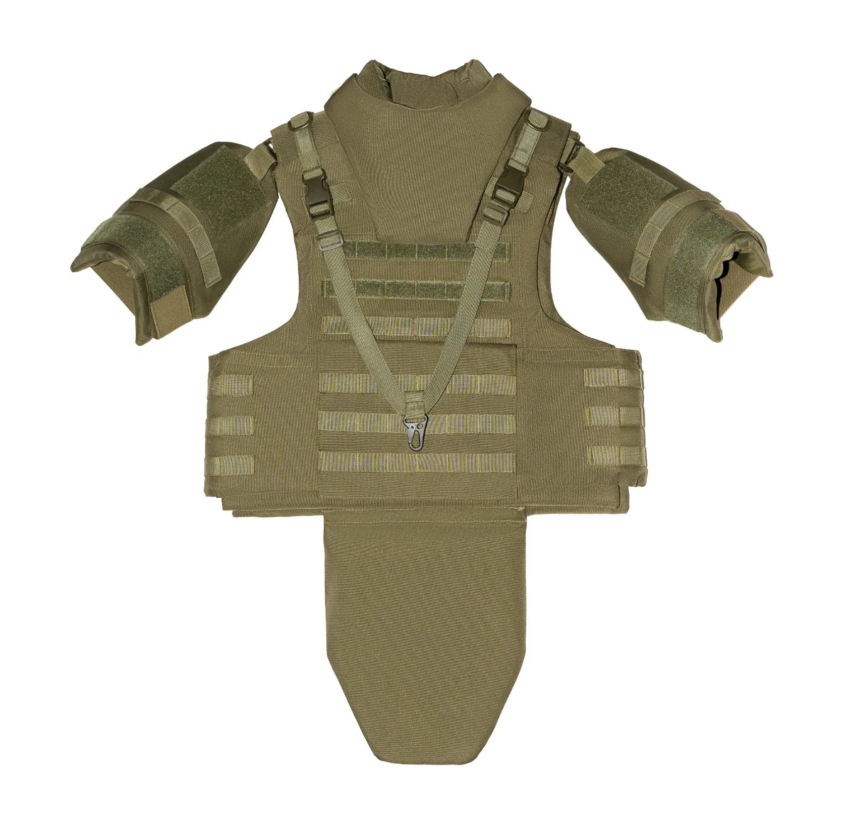 Nij III/ IV Full Set Military Vest with Ceramic Bulletproof Plate