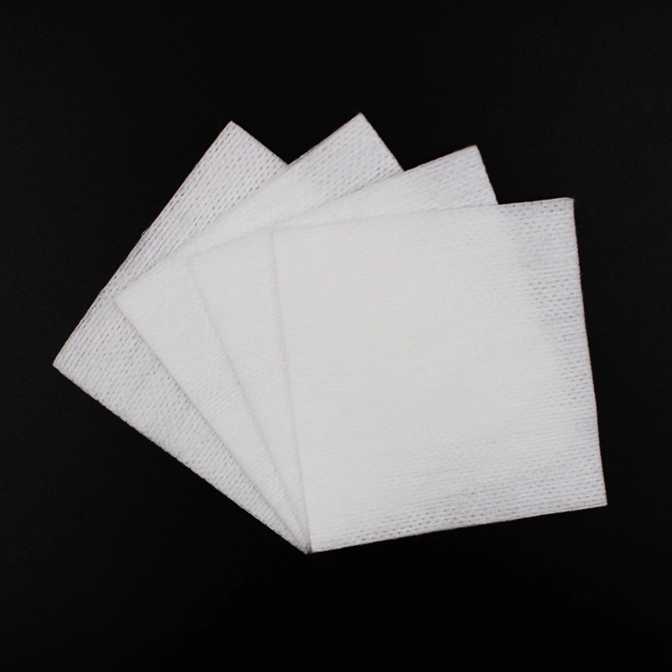 El 60% Viscosa Non-Woven desechables Hisopo de gasa de 4"x4"-4capas