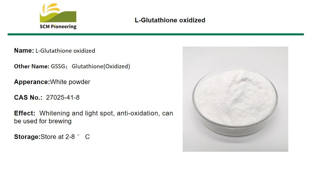 Pharmazeutische intermediäre Nutraceutical L-Glutathion oxidiert (GSSG) CAS: 27025-41-8