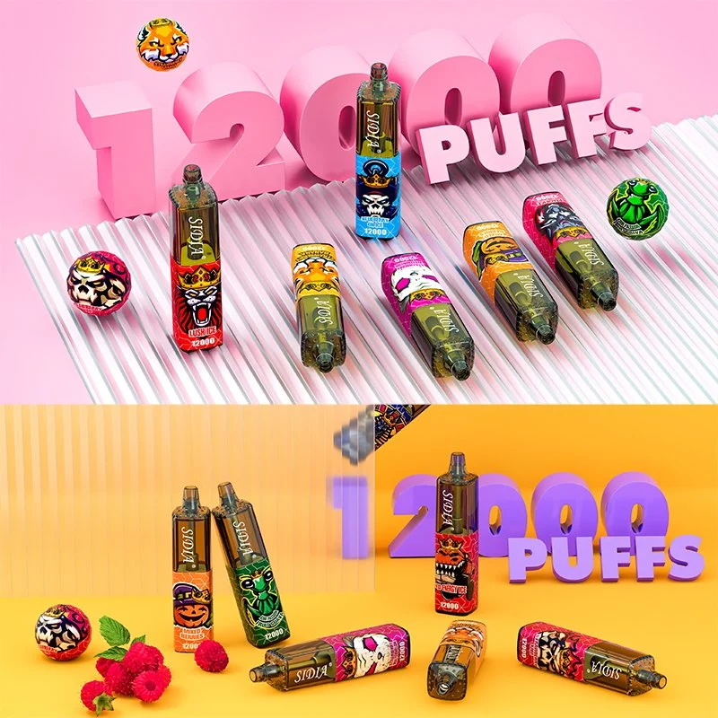 Sidia 12000 puffs goût populaire mesh coli Vente en gros jetable E Cigarette