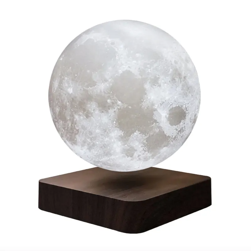 New Christmas Light Magnetic Levitation LED Lamp Lighting, Floating Moon Lamp for Table Home Decor Gift