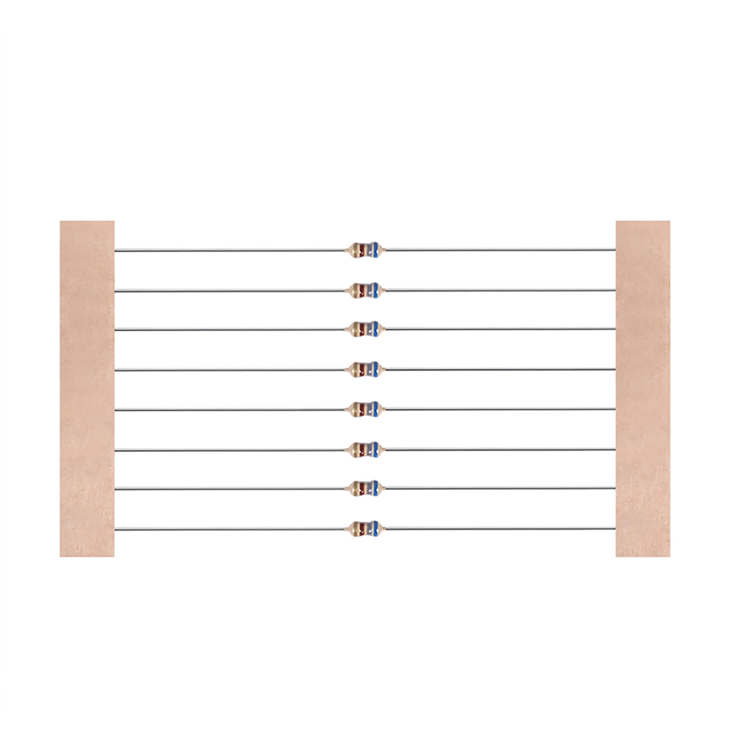 Película de carbón Esistors RoHS axial