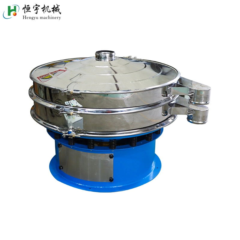 Stainless Steel Particle Powder Screening Rotary Vibrating Screen Sieve Machine