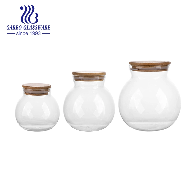 540ml High Borosilicate Glass Storage Jar Heat Resist Good Quality Food Container Glass Jar