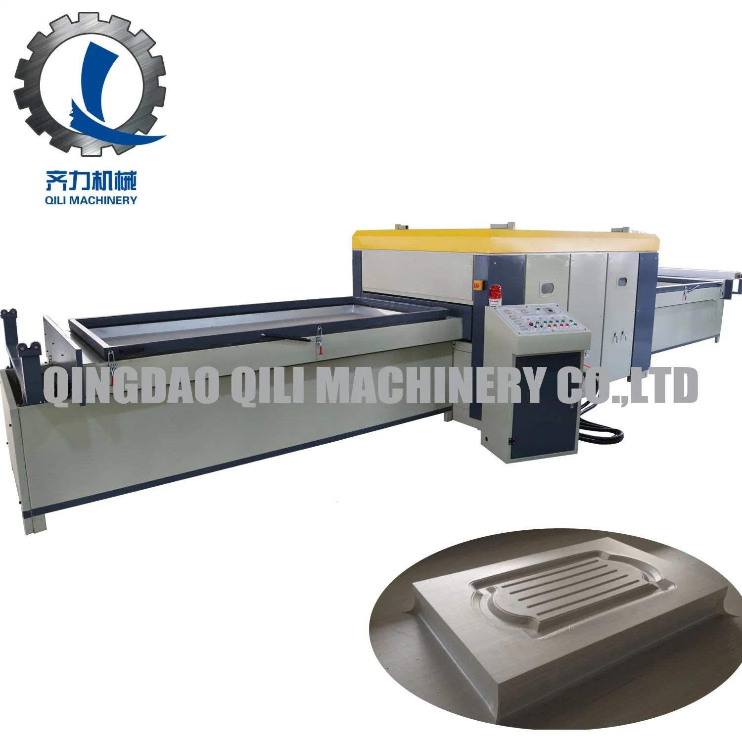 Ql2600ym-a PVC Door Making Vacuum Membrane Press Machine