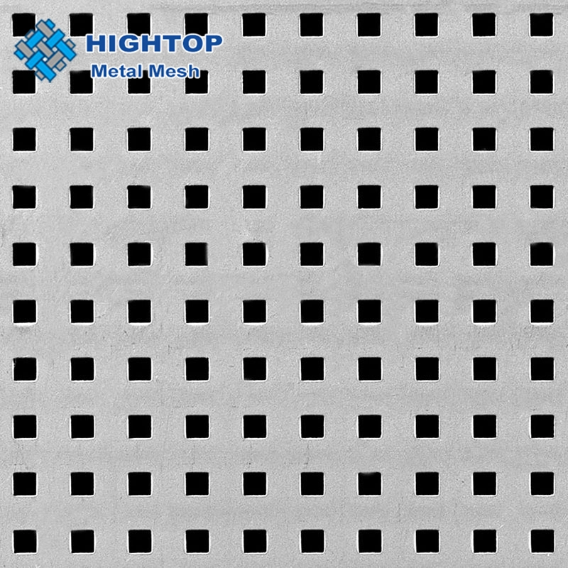 Decorative 10 20 50 Micron Stainless Steel Perforated Metal Sheet Screen